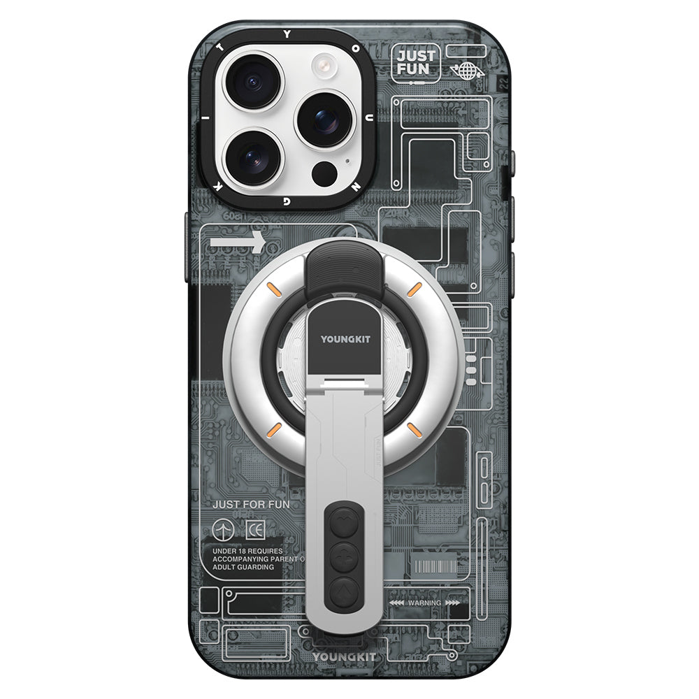 Youngkit Technology Serisi Telefon ve Tabletler için Magnetik Ring Stand Youngkit Technology Serisi Telefon ve Tabletler için Magnetik Ring Stand